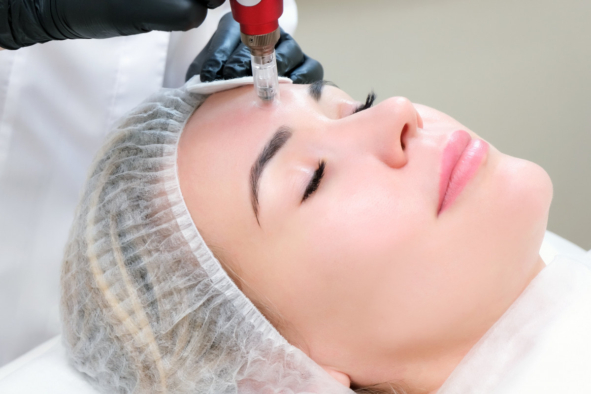 Offers of laser sessions and skin cleaning